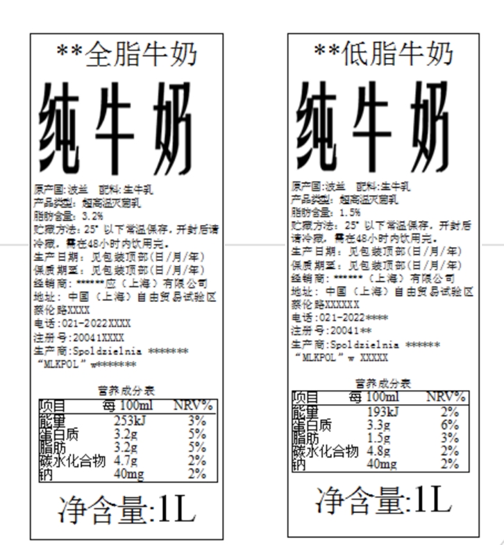 波蘭牛奶進口清關(guān)一般貿(mào)易進口案例分享