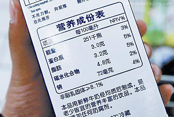 中文標(biāo)簽進口食品小知識知多少？